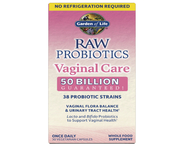 Garden of life raw probiotics vaginal care